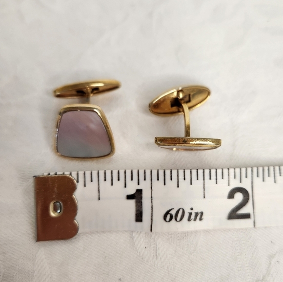 Mother of Pearl Cufflinks - Picture 6 of 6